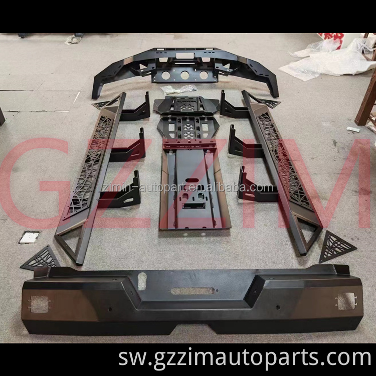 Sehemu za Mwili wa Wasiwa Kits Grille Front & Bumper ya Nyuma kwa Tundra 2022